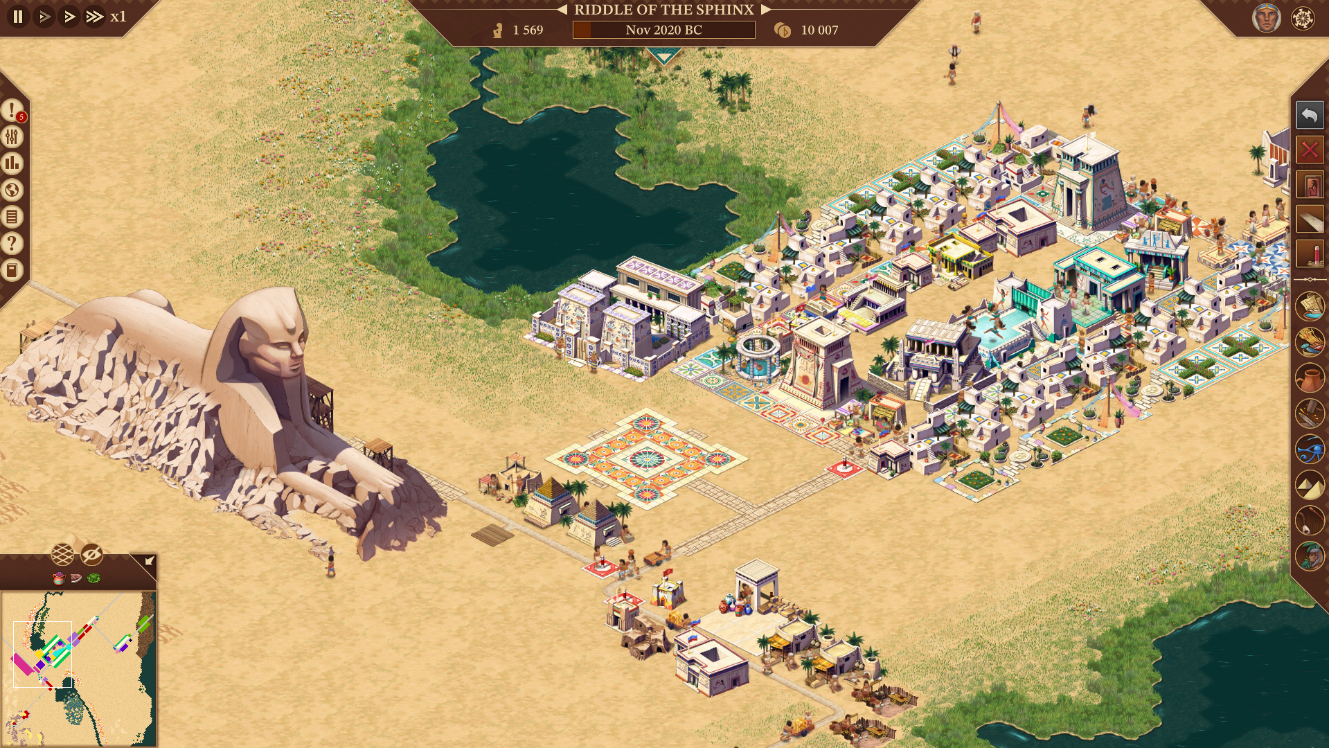 Pharaoh: A New Era - With UI 1 [Pharaoh mini map screenshot 3.png]